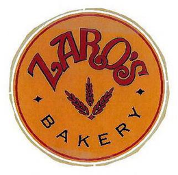 ZARO'S BAKERY trademark