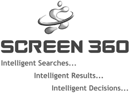 S SCREEN 360 INTELLIGENT SEARCHES... INTELLIGENT RESULTS... INTELLIGENT DECISIONS... trademark