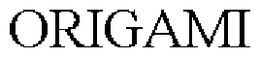 ORIGAMI trademark