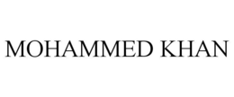 MOHAMMED KHAN trademark