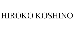 HIROKO KOSHINO trademark