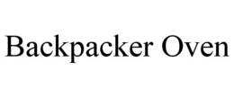BACKPACKER OVEN trademark