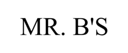 MR. B'S trademark