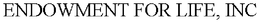 ENDOWMENT FOR LIFE, INC trademark
