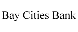 BAY CITIES BANK trademark