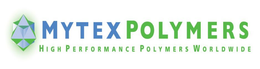 MYTEX POLYMERS HIGH PERFORMANCE POLYMERS WORLDWIDE trademark