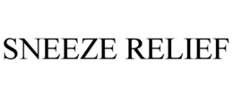 SNEEZE RELIEF trademark