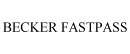 BECKER FASTPASS trademark