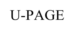 U-PAGE trademark