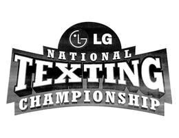 LG NATIONAL TEXTING CHAMPIONSHIP trademark