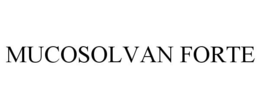 MUCOSOLVAN FORTE trademark
