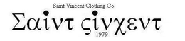 SAINT VINCENT CLOTHING CO. 1979 trademark