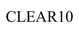 CLEAR10 trademark