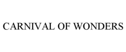 CARNIVAL OF WONDERS trademark