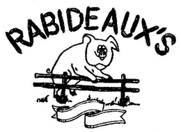 RABIDEAUX'S trademark