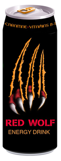RED WOLF ENERGY DRINK trademark