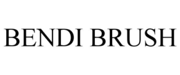BENDI BRUSH trademark