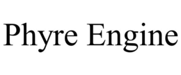 PHYRE ENGINE trademark