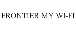 FRONTIER MY WI-FI trademark