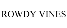 ROWDY VINES trademark