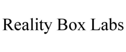 REALITY BOX LABS trademark