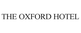 THE OXFORD HOTEL trademark