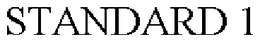 STANDARD 1 trademark