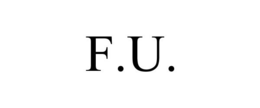 F.U. trademark