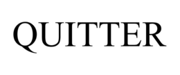 QUITTER trademark