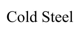 COLD STEEL trademark