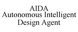 AIDA AUTONOMOUS INTELLIGENT DESIGN AGENT trademark