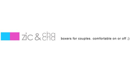 ZIC & CHA CHA BOXERS FOR COUPLES. COMFORTABLE ON OR OFF. trademark