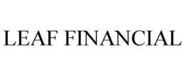 LEAF FINANCIAL trademark