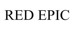 RED EPIC trademark