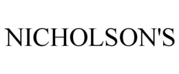 NICHOLSON'S trademark