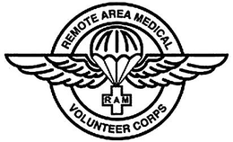 R A M REMOTE AREA MEDICAL VOLUNTEER CORPS trademark