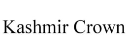 KASHMIR CROWN trademark