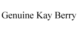 GENUINE KAY BERRY trademark