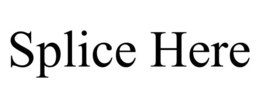 SPLICE HERE trademark