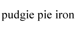 PUDGIE PIE IRON trademark