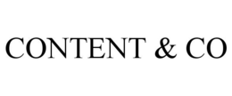 CONTENT & CO trademark