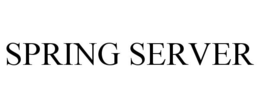 SPRING SERVER trademark