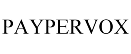 PAYPERVOX trademark