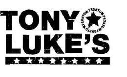 TONY LUKE'S PRONTO PRONTO PRONTO PRONTO trademark
