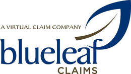 A VIRTUAL CLAIM COMPANY BLUELEAF CLAIMS trademark