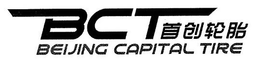 BCT BEIJING CAPITAL TIRE trademark