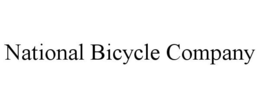 NATIONAL BICYCLE COMPANY trademark