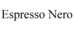 ESPRESSO NERO trademark