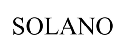SOLANO trademark