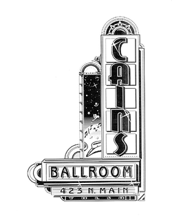 CAINS BALLROOM 423 N. MAIN TULSA trademark